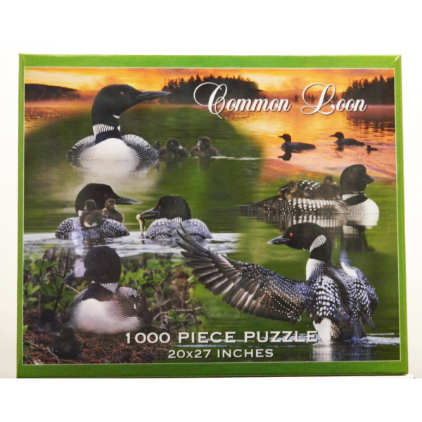 Common Loon Collage Puzzle