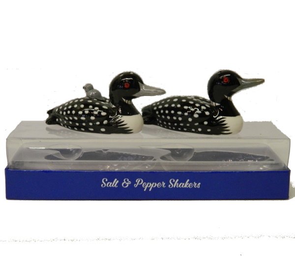 Loon Salt and Pepper shakers