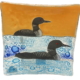 Square Swimming Loons Plate