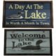 Decorative 5"x10" Wooden Signs