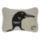 Hooked Loon Pillow