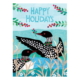 Happy Holidays Loon holiday cards
