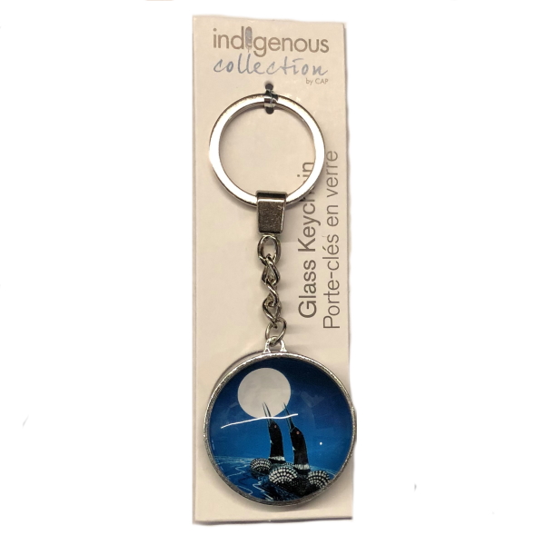 Song of Solitude glass key ring
