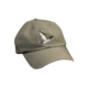 Light olive flying loon design cap