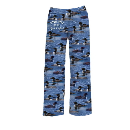 Loon Themed Pajama Pant