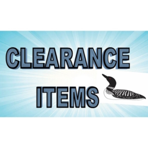 Clearance Items - Limited Stock 30% to 50% Off (while supplies last)